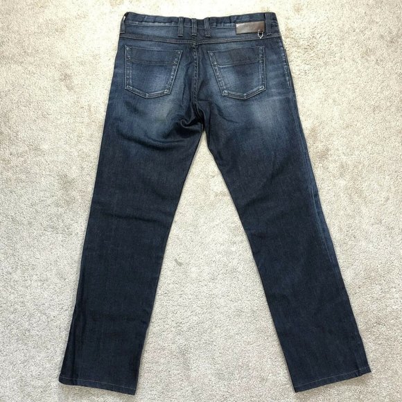 Gucci Mens Dark Blue Jeans Made In Italy - Picture 4 of 8